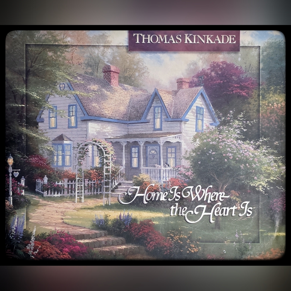 Thomas Kinkade 'Home Is Where the Heart Is, 1998 Hardcover